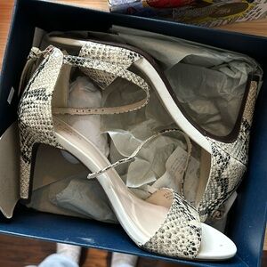 Cole Haan Snakeskin heels